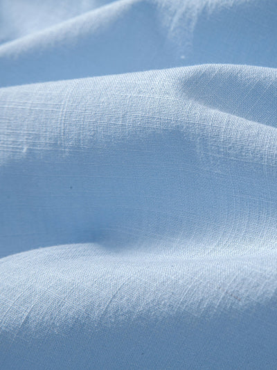 Aryeh® | Linen Look Patchwork Bowling Shirt