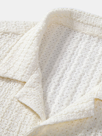 Gus® | Texture Jacquard Cuban Shirt