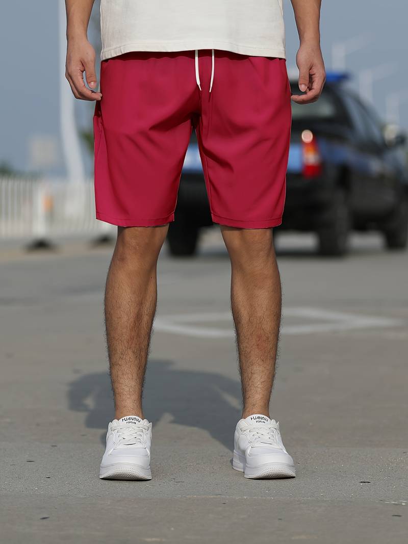 Ike® | Slightly Stretchy Shorts With Graphic Drawstring