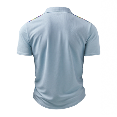 Henry | Men'S Waffle Stitching Short-Sleeved Polo Shirt