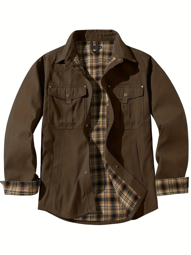 Bertie® | Minimalist Button Jacket For Men