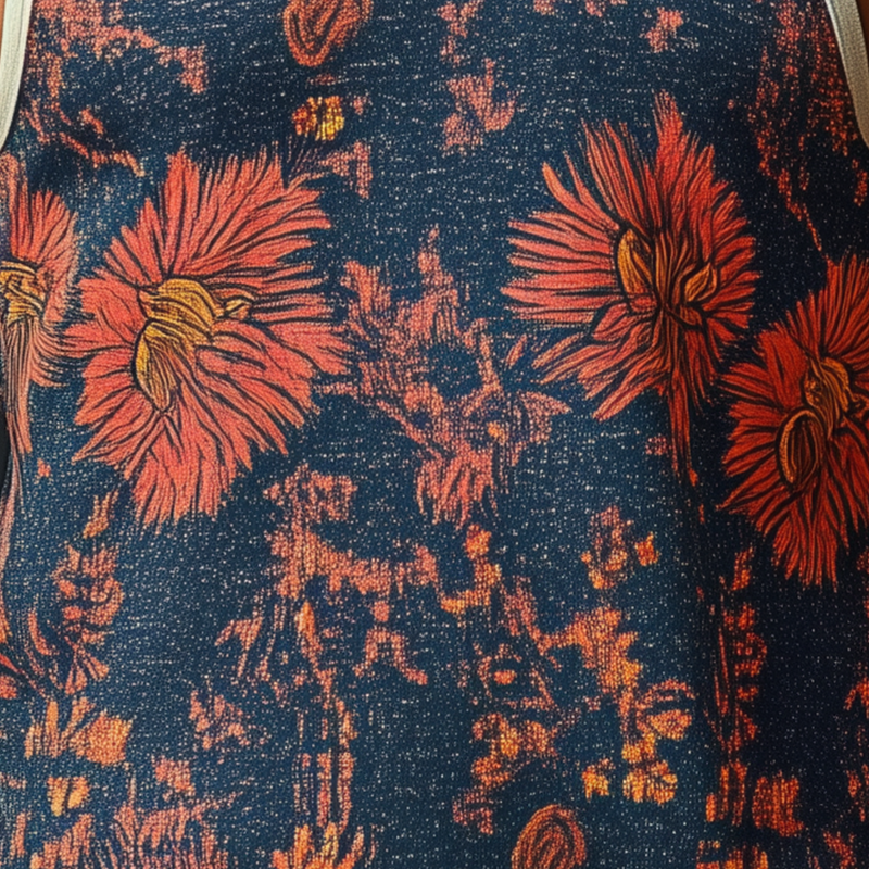 Marcus | Men'S Summer Fashion Cotton Blend Printed Tank Top