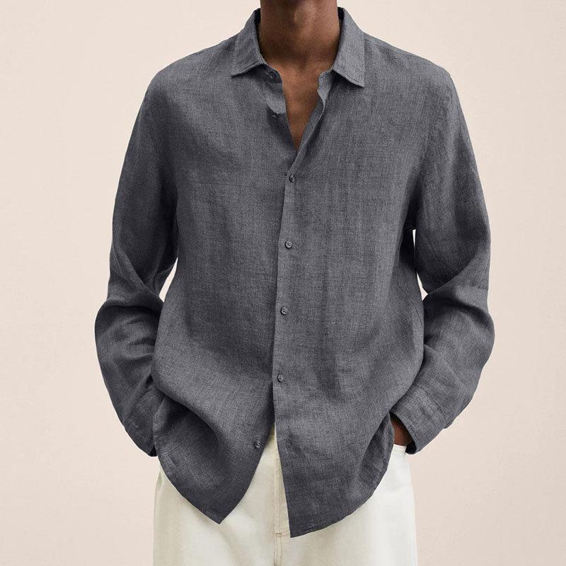Fergus® | Elegant Linen Shirt For Men