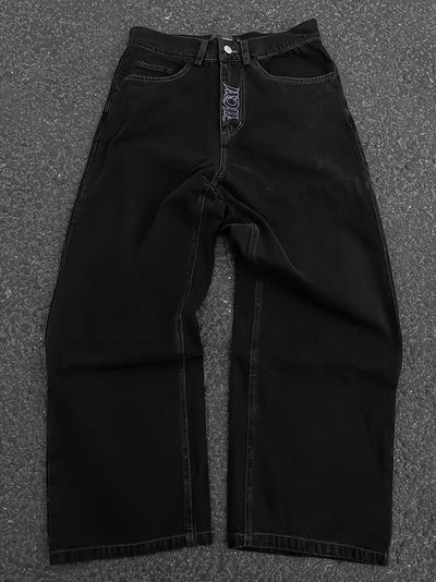 Maksymilian® | Casual Embroidery Jeans For Men