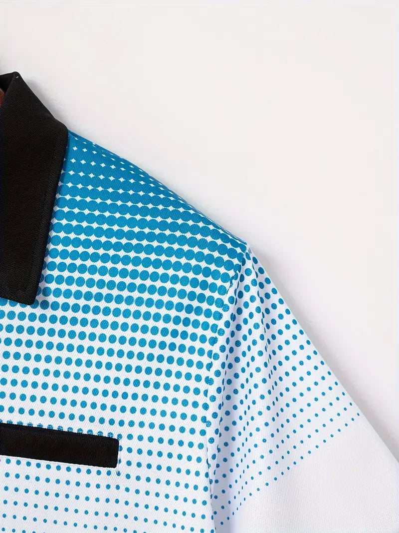 Mabel® | Casual Short-Sleeved Shirt With Polka Dot Pattern