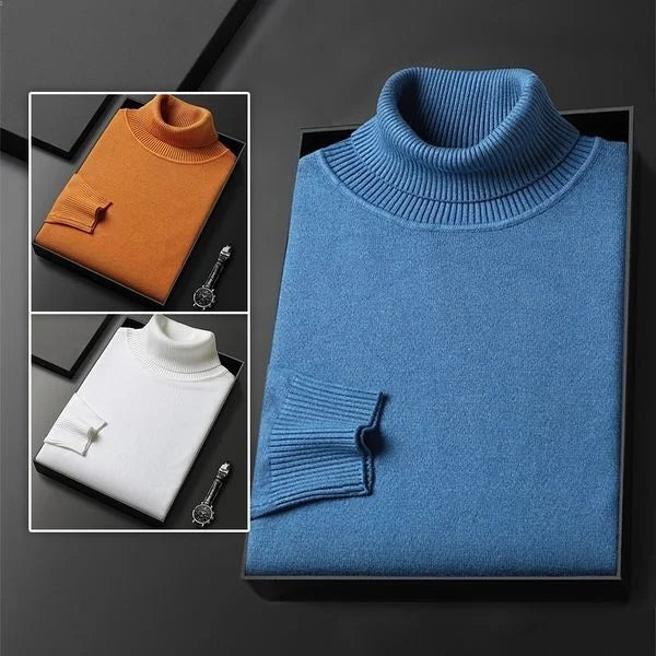 Edgardo® | Luxury Cashmere Turtleneck Sweater
