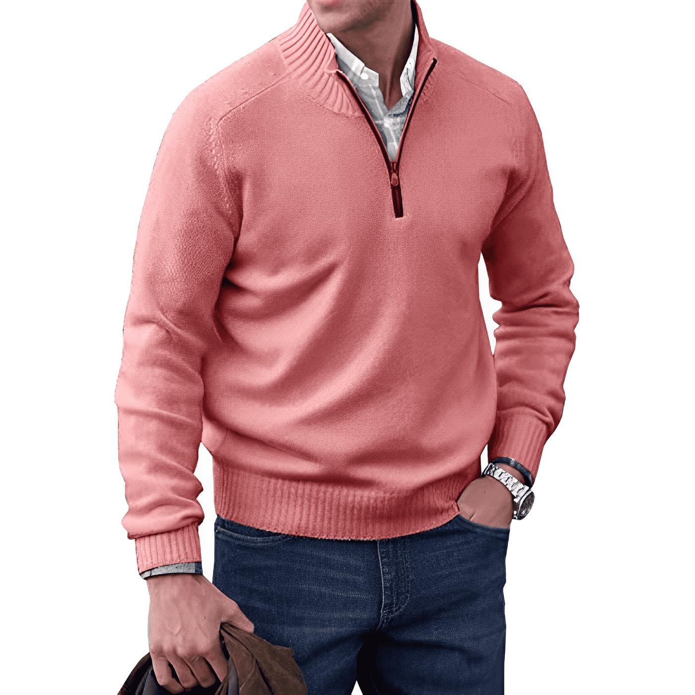 Valentine® | Stylish Pullover With Zipper