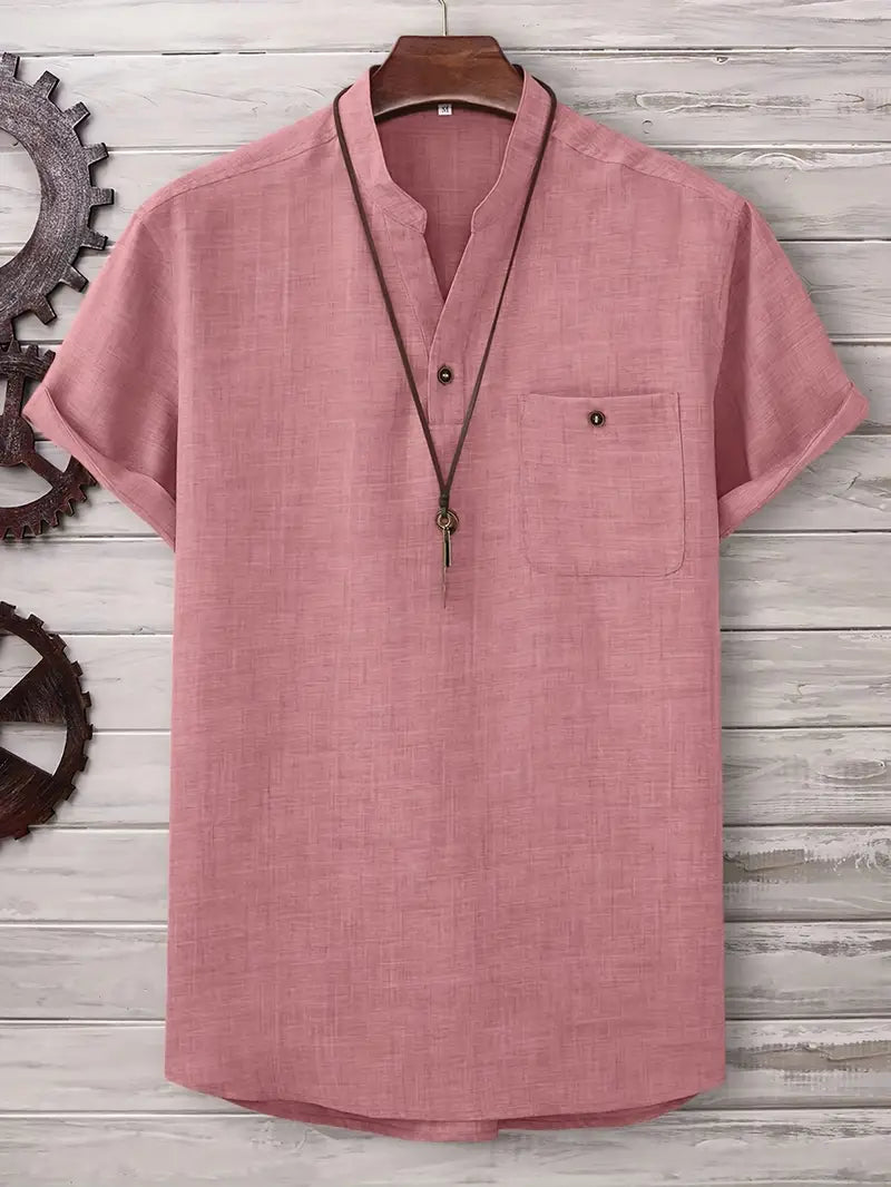 Jarvis | Short-sleeved shirt with chest pocket