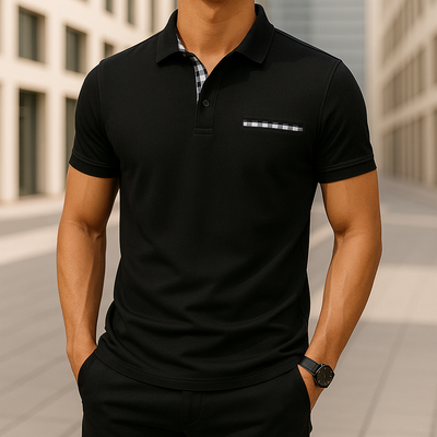Kean® | Gingham Polo Shirt