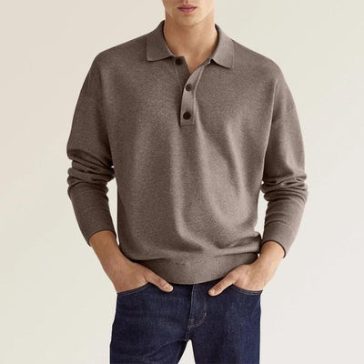 Cadfael® | Classic Long Sleeve Polo Shirt For Men
