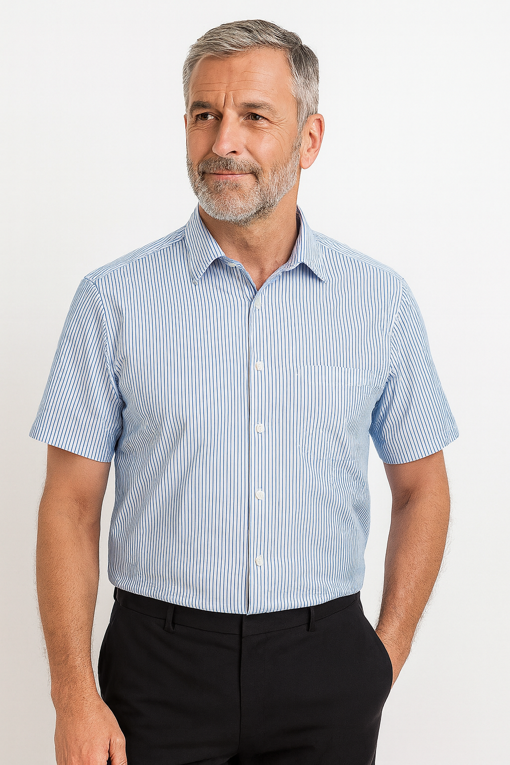 George | Short Sleeved Business Shirt