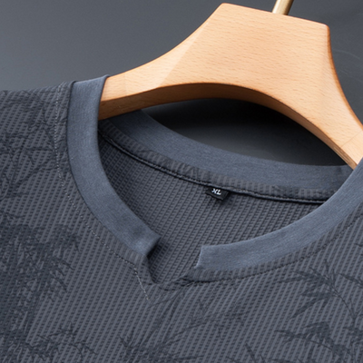 Dominic | Kazen Ribbed Knit Tee