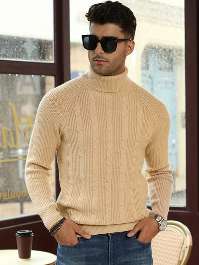 Dorian® | Cable Turtleneck