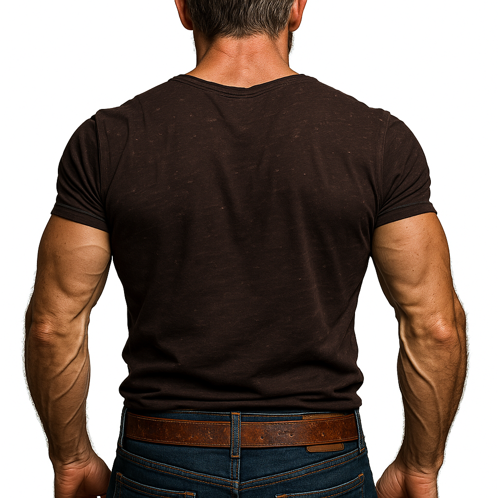 Nick | Men'S Summer Fashion Distressed Printed Polyester Blended V-Neck Short Sleeve T-Shirt