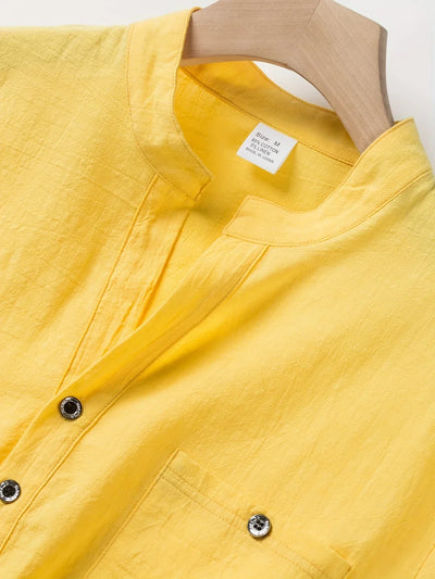 Nigel | Casual short-sleeved button-down shirt