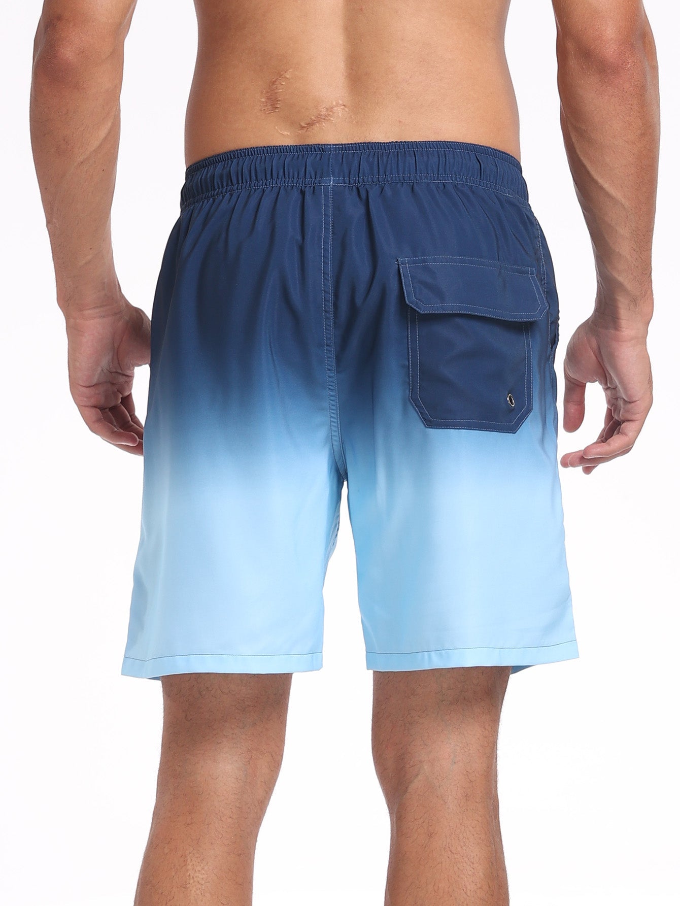 Fortunato® | Drawstring Beach Swim Shorts With Pocket