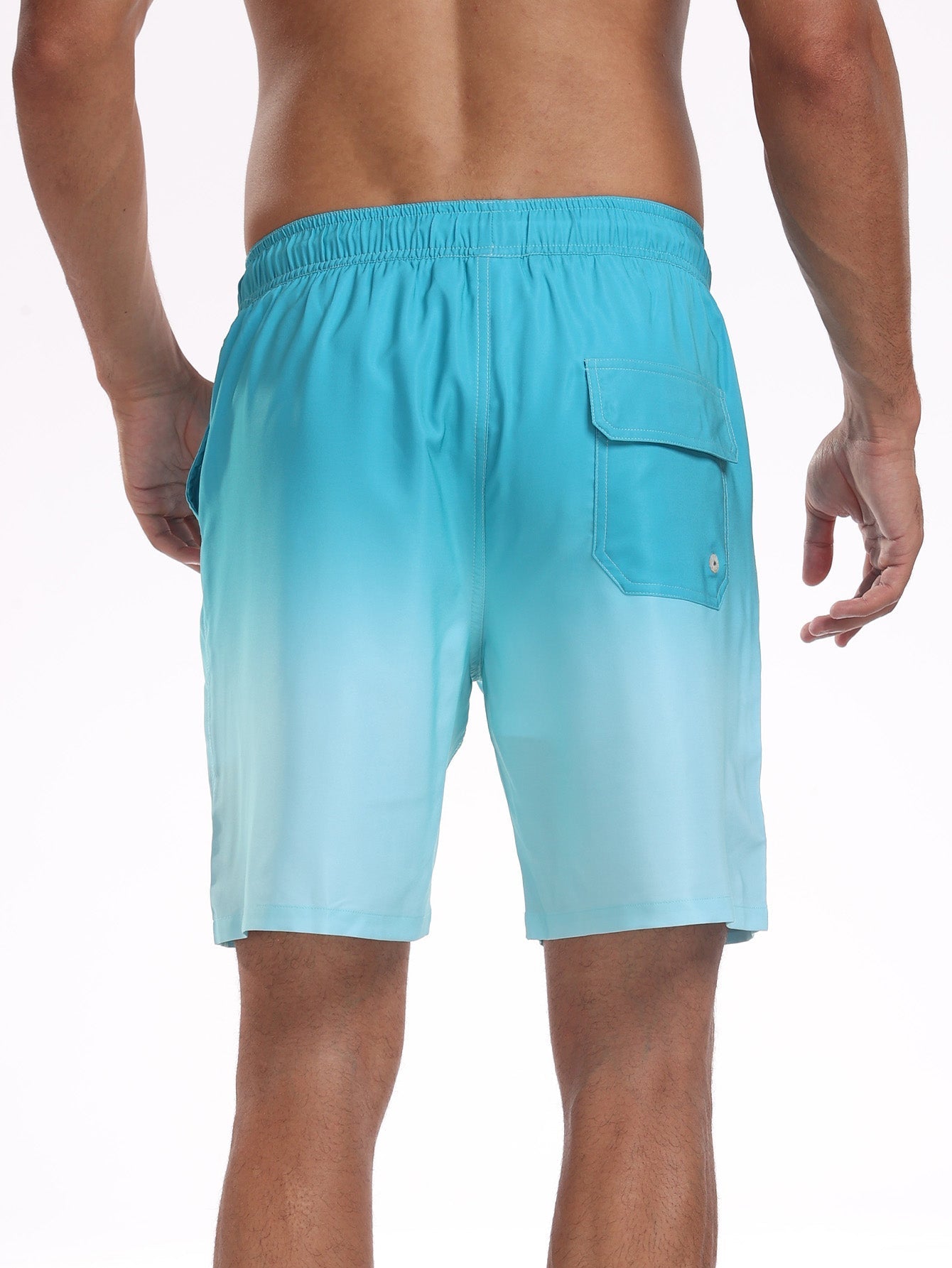 Fortunato® | Drawstring Beach Swim Shorts With Pocket