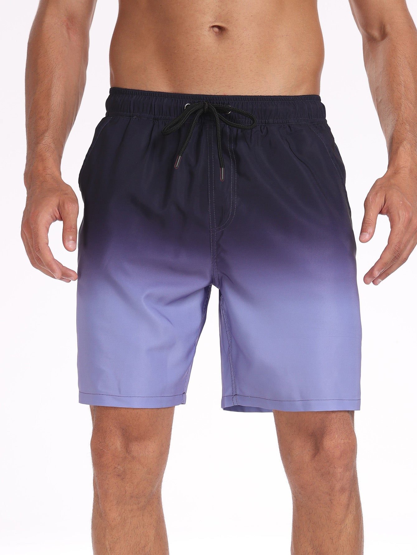 Fortunato® | Drawstring Beach Swim Shorts With Pocket