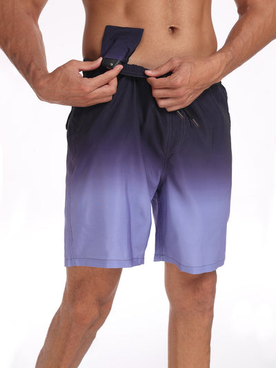 Fortunato® | Drawstring Beach Swim Shorts With Pocket