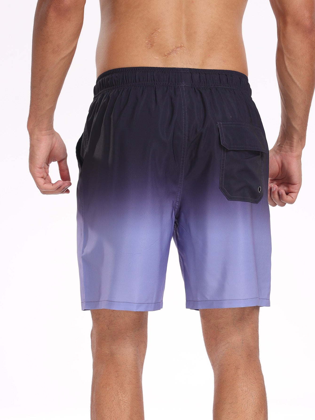 Fortunato® | Drawstring Beach Swim Shorts With Pocket