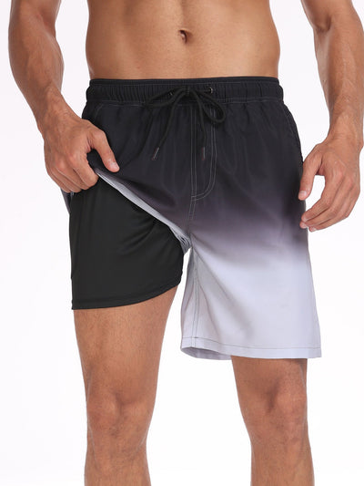 Fortunato® | Drawstring Beach Swim Shorts With Pocket