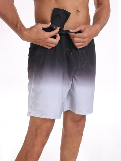 Fortunato® | Drawstring Beach Swim Shorts With Pocket