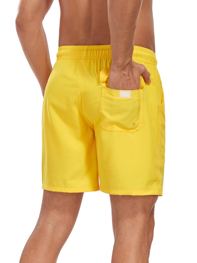 Francisco® | Solid Color Drawstring Swim Shorts