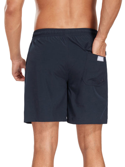 Francisco® | Solid Color Drawstring Swim Shorts
