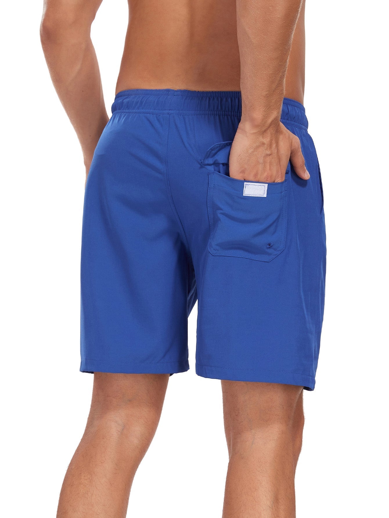 Francisco® | Solid Color Drawstring Swim Shorts