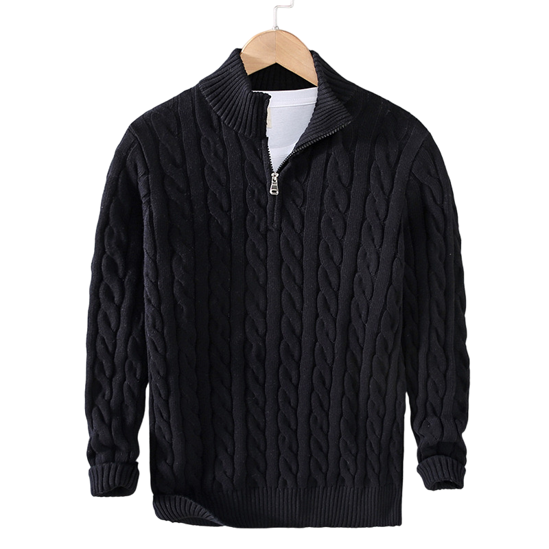 Zane® | Luxury Sweater With Zipper