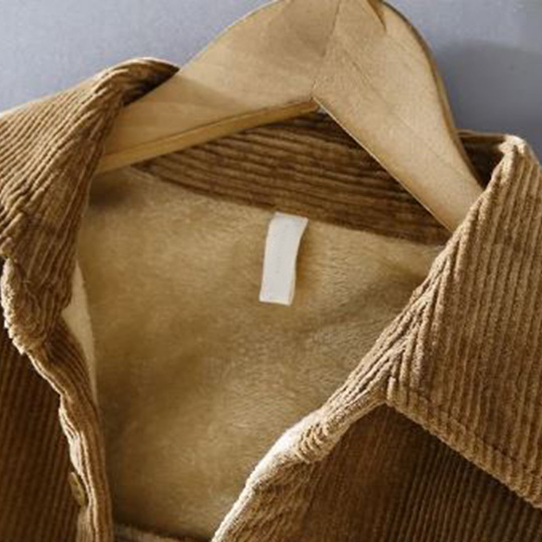 Séan | Warm men's corduroy jacket for winter