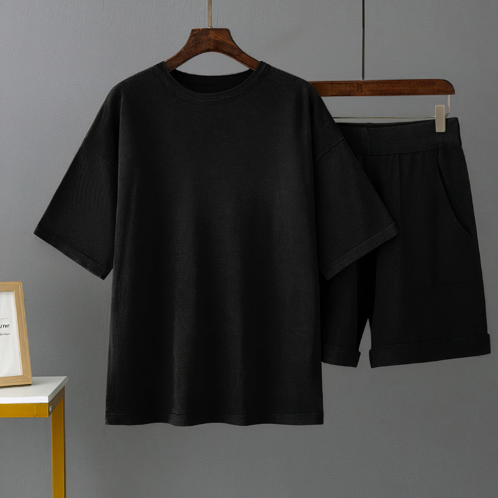 Jon® | Trendy Shirt & Shorts Set For Men