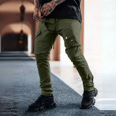 Gaudencio | Aaron Tactical Zipper Cargo Pants