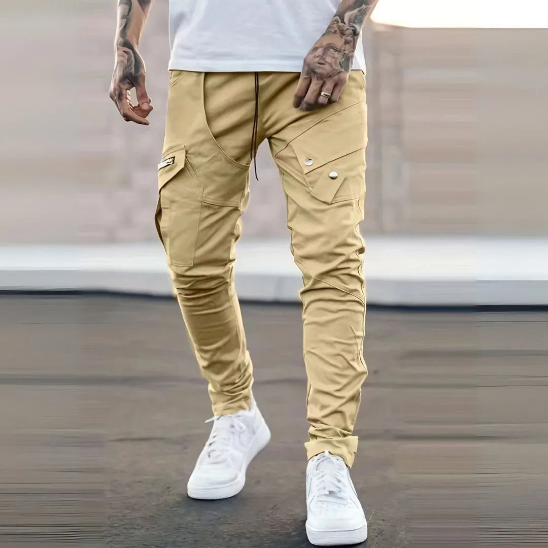 Gaudencio | Aaron Tactical Zipper Cargo Pants