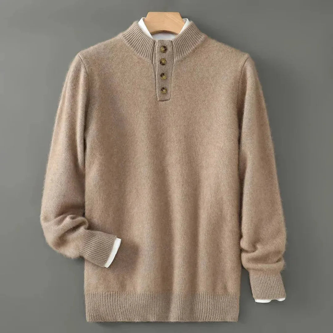 Renzo | Neck Cashmere Sweater