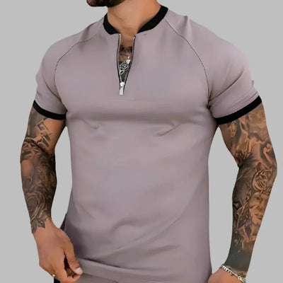 Elian | Trim Zip Polo