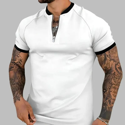 Elian | Trim Zip Polo
