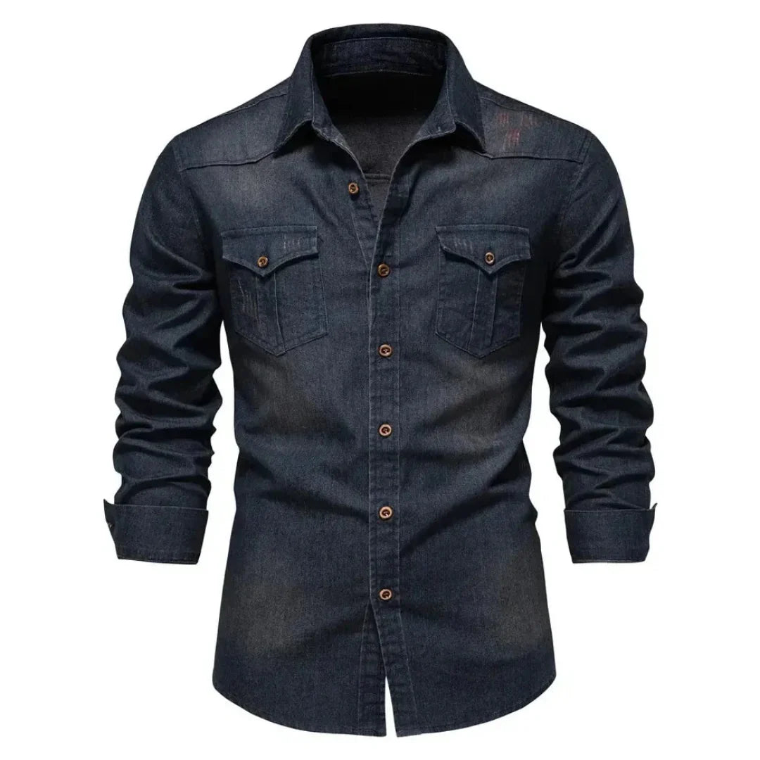 Norberto | Apollo Long Sleeve Denim Shirt