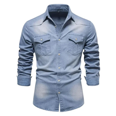 Norberto | Apollo Long Sleeve Denim Shirt