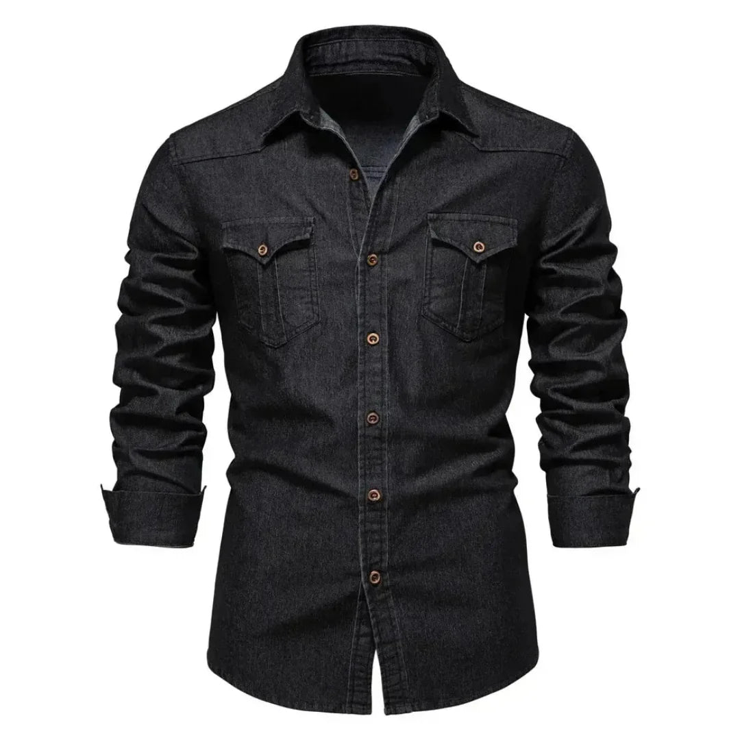 Norberto | Apollo Long Sleeve Denim Shirt