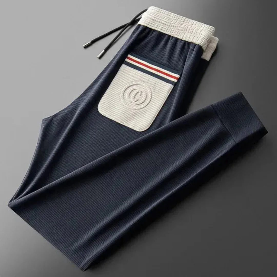 Ildefonso | Arthur Contrast Pocket Ribbed Joggers
