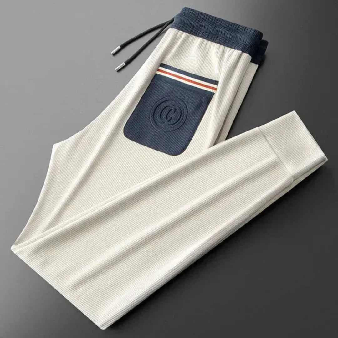 Ildefonso | Arthur Contrast Pocket Ribbed Joggers