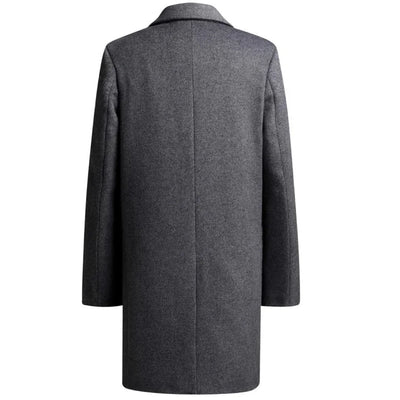 Crispín | Asher Asymmetrical Wool Overcoat