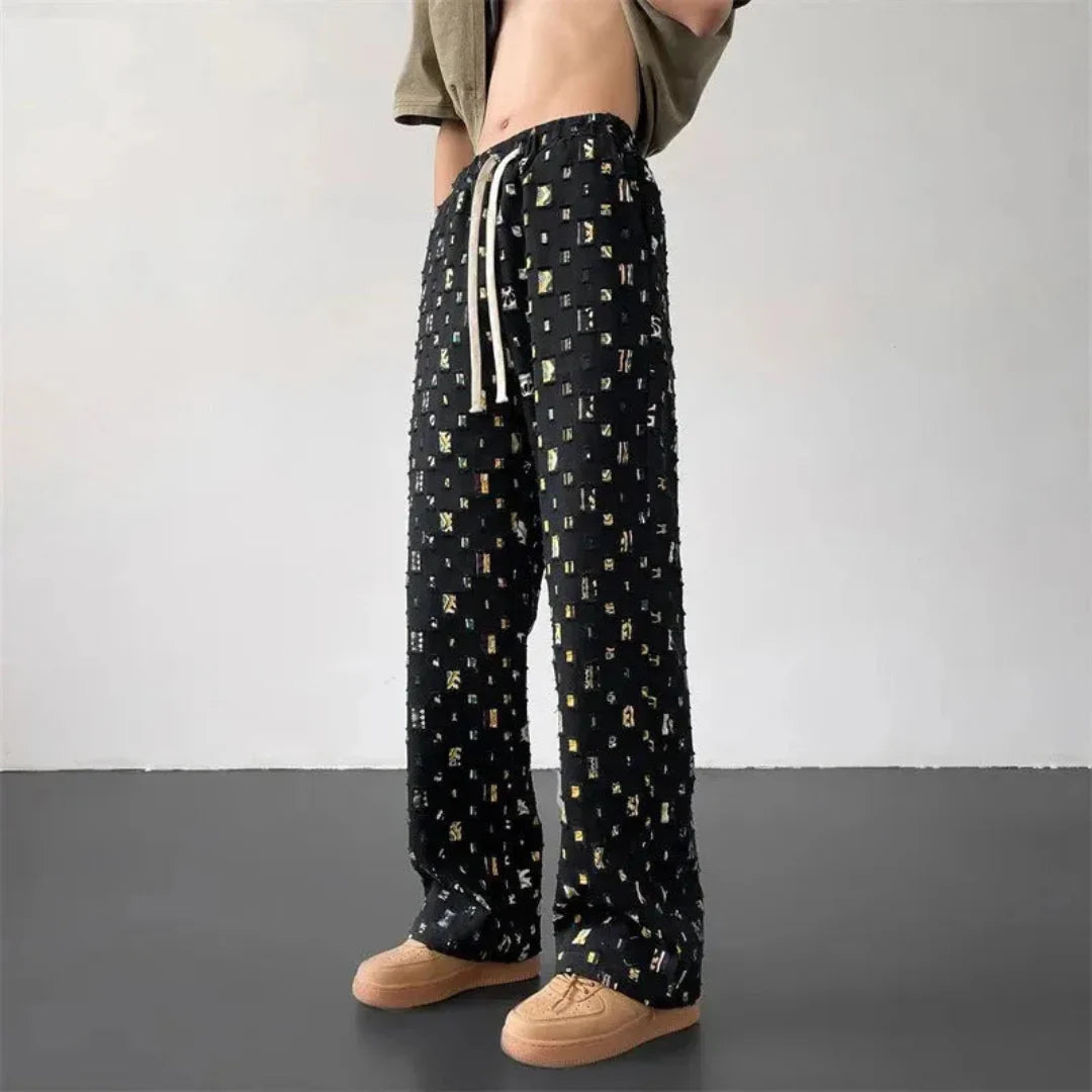 Florencio | Axel Mosaic Patchwork Pants