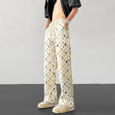 Florencio | Axel Mosaic Patchwork Pants