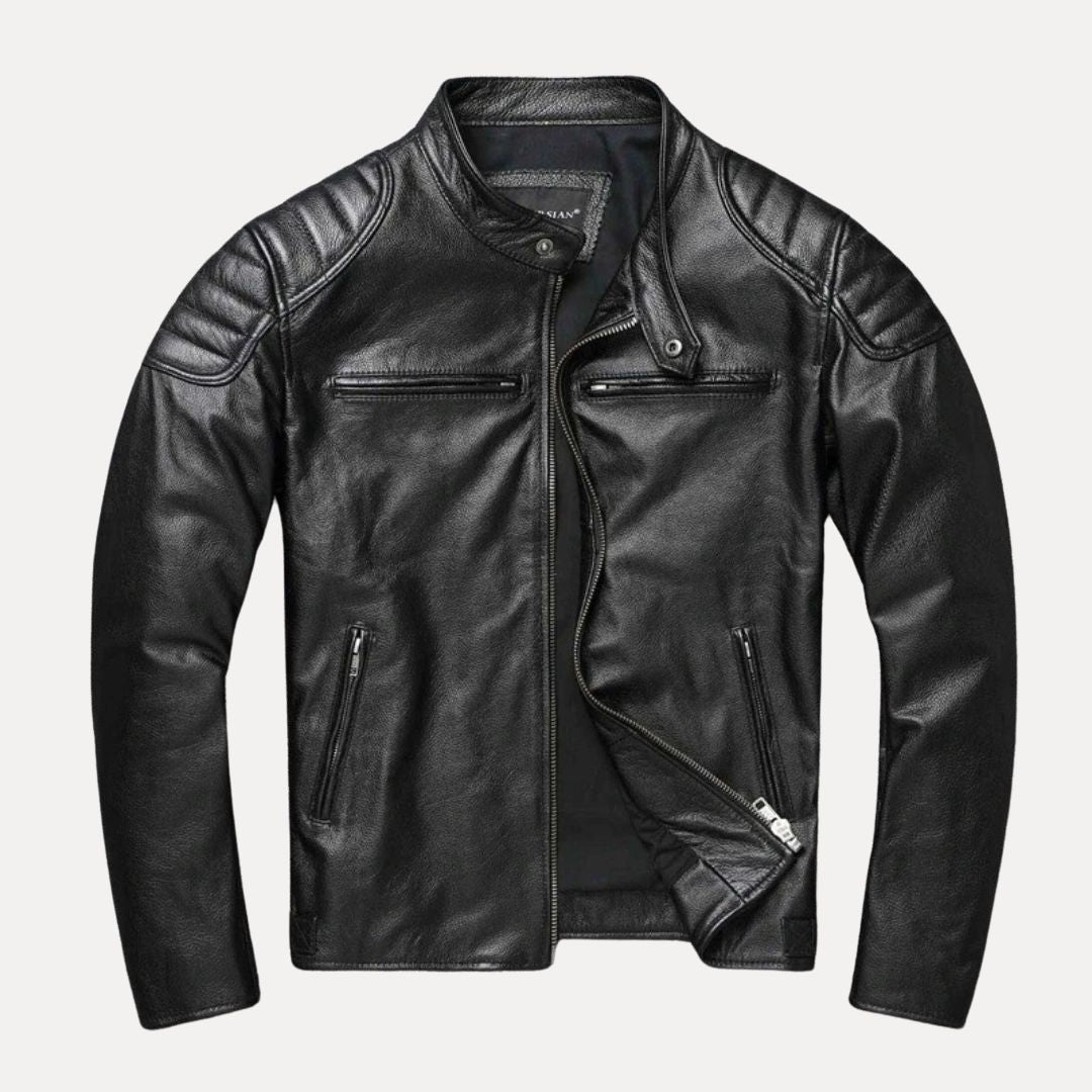 Camilo | Axel Racer Leather Jacket