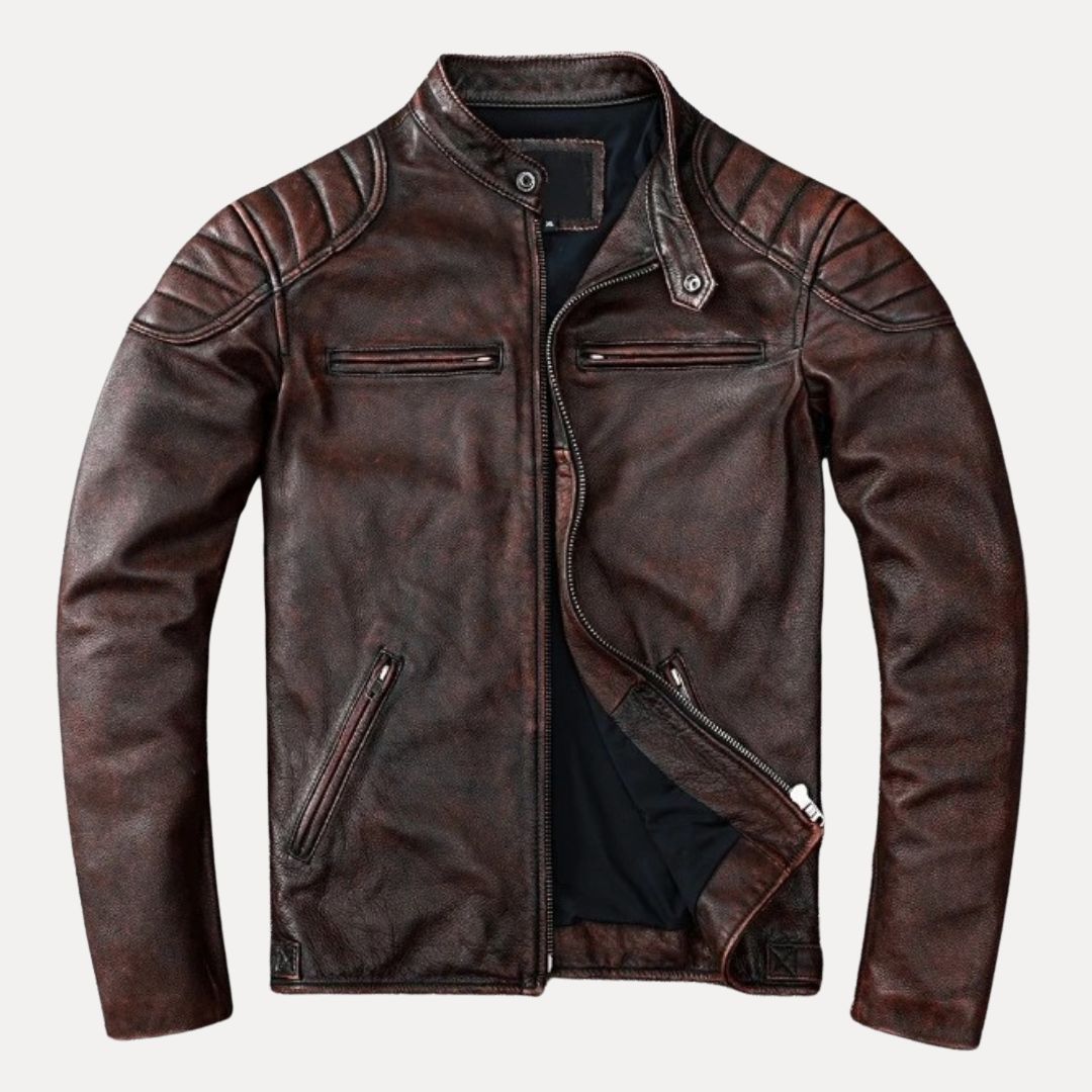 Camilo | Axel Racer Leather Jacket