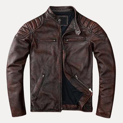 Camilo | Axel Racer Leather Jacket