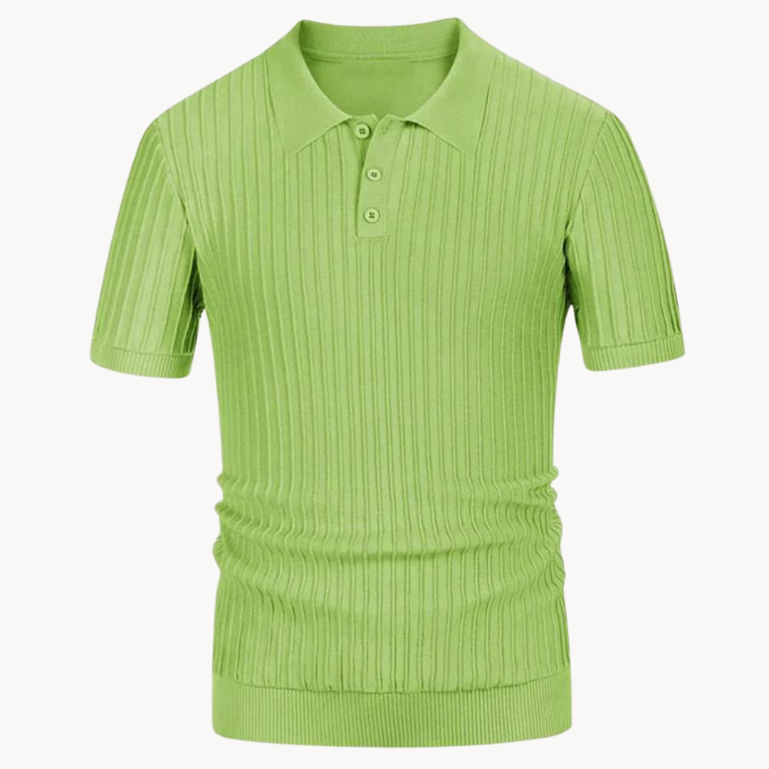 Basil® | Casual Knitted Polo Men