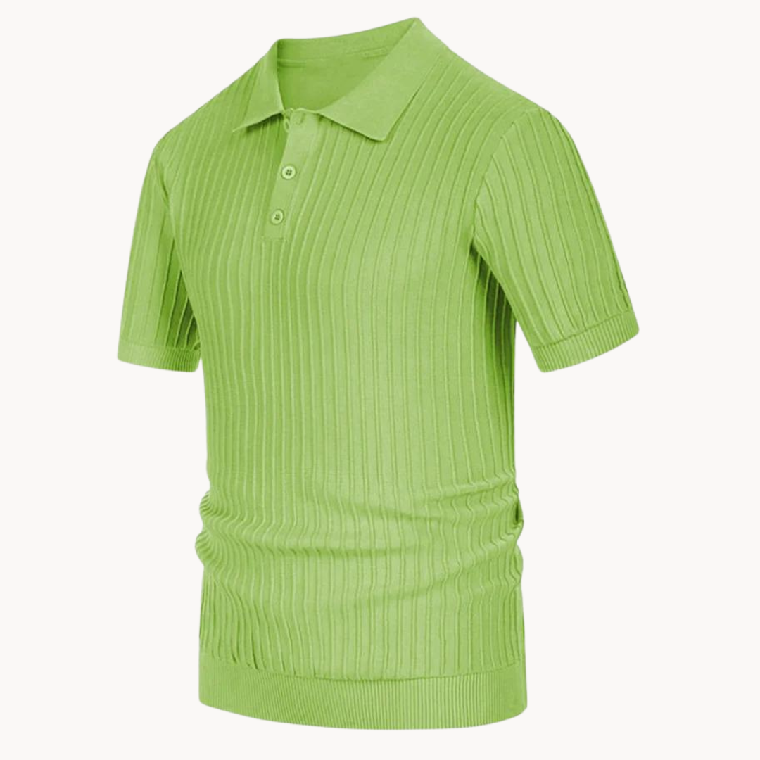 Basil® | Casual Knitted Polo Men